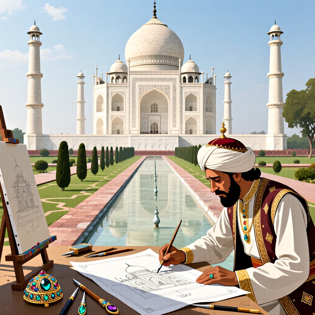 The Mystery of Taj Mahal's Construction