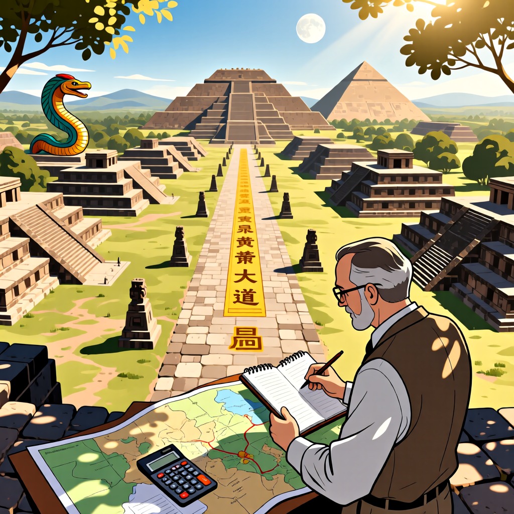 The Mystery of the Avenue of the Dead in Teotihuacan
