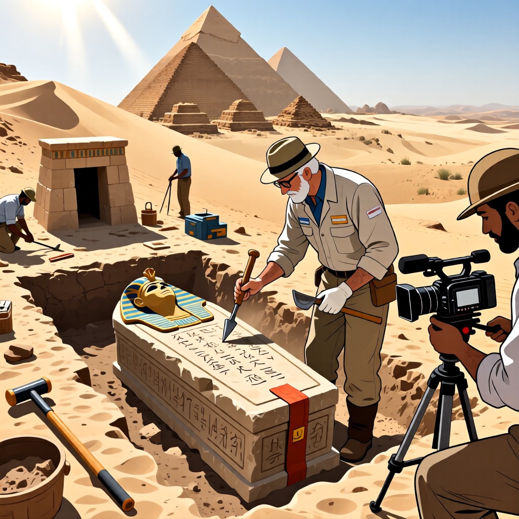 Discovery of a Thousand-Year-Old Supervisor's Skeleton