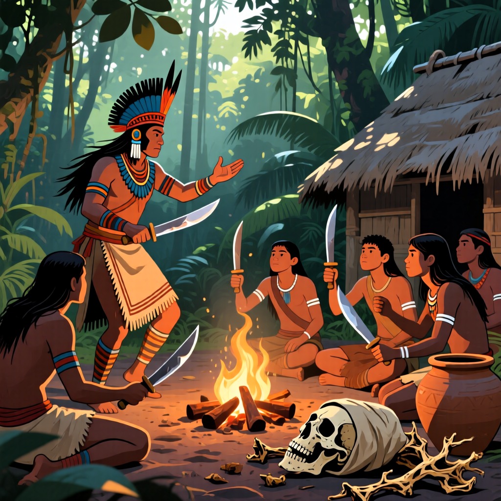 El Arte Místico de las Cabezas Reducidas de los Shuar
