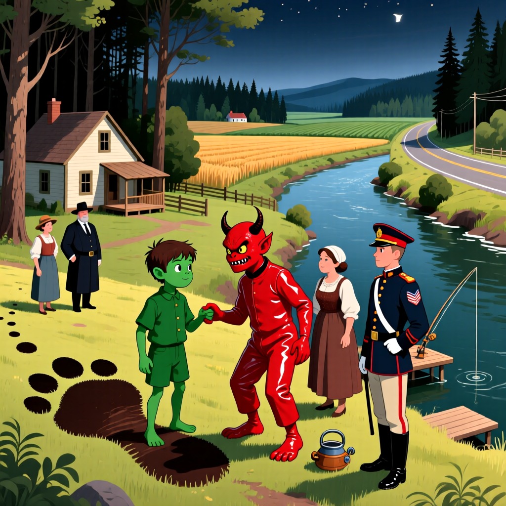 The Green Children and the Red Child: An Unsolved Mystery