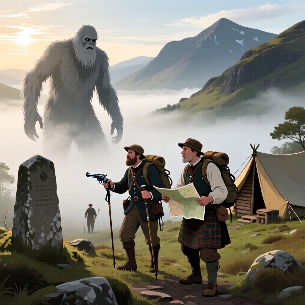 The Mystery of the Big Gray Man of the Scottish Highlands