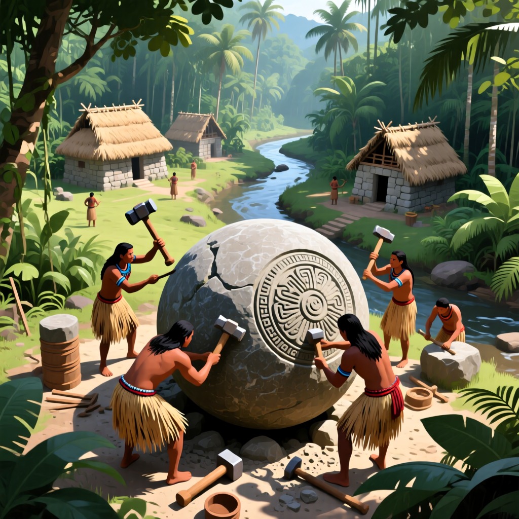 El Misterio de las Esferas de Piedra de la Selva