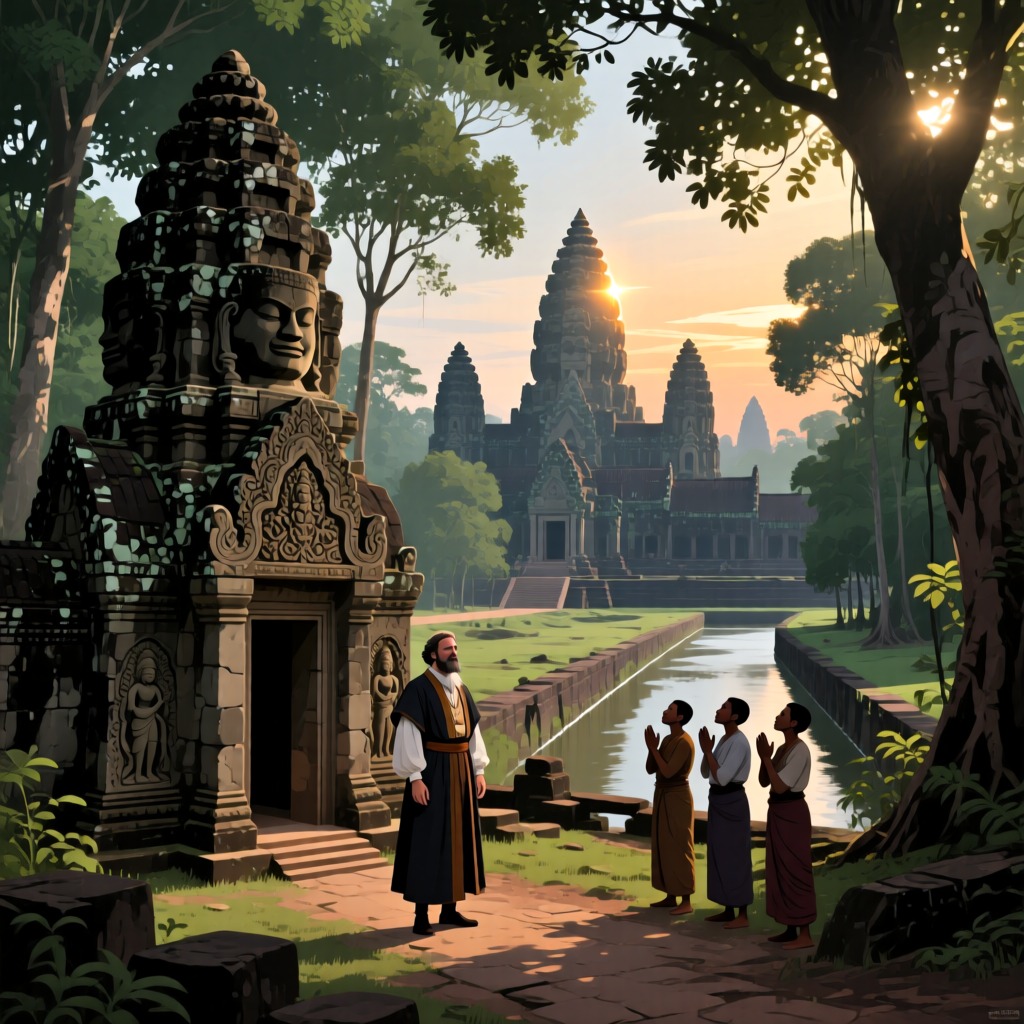 El Misterio de la Desaparición de la Ciudad de Angkor