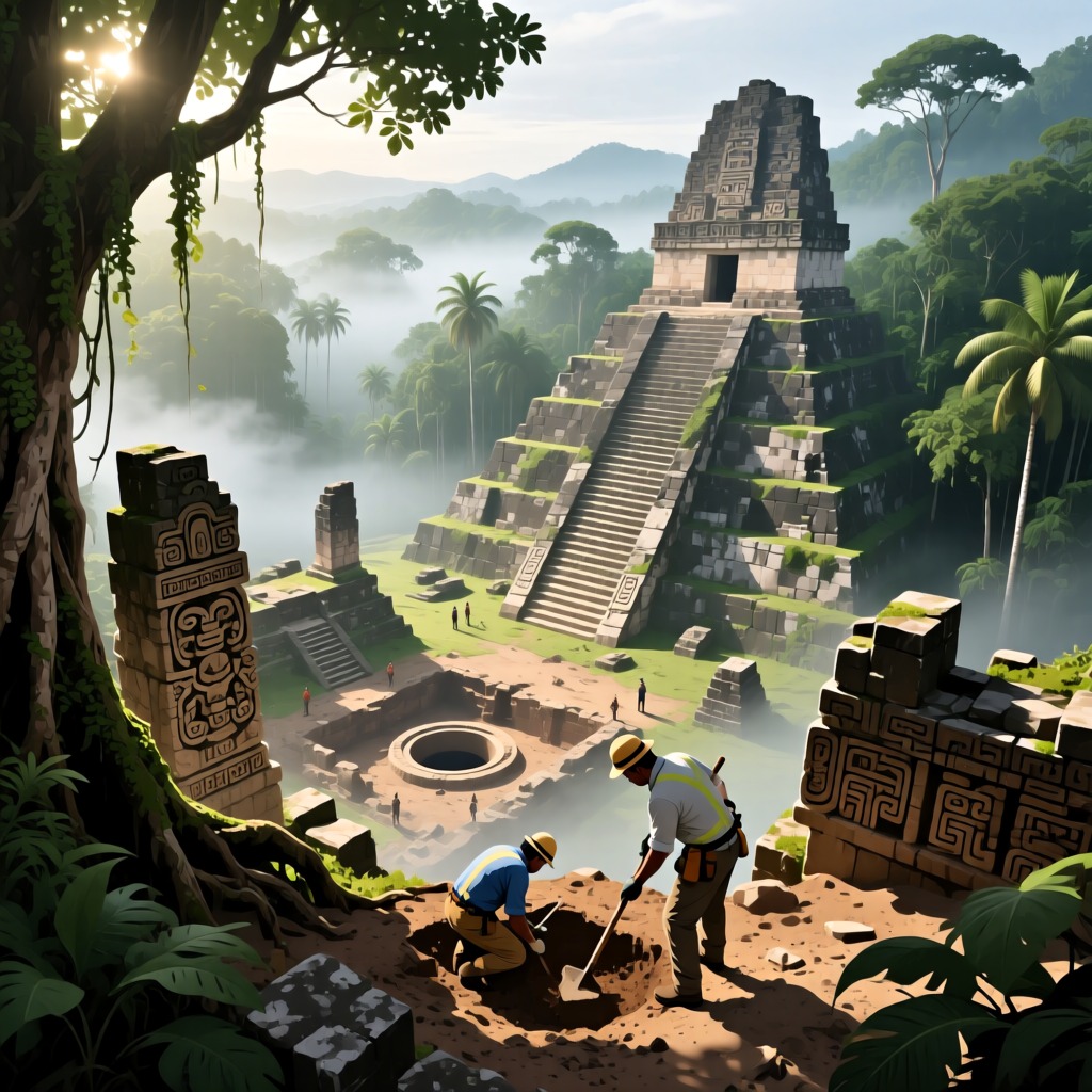 The Mystery of the Maya Civilization: Miracles from the Sky