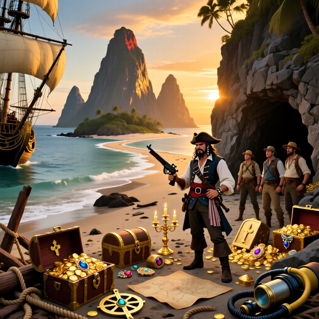 The Gold and Silver Mystery on Coco Island