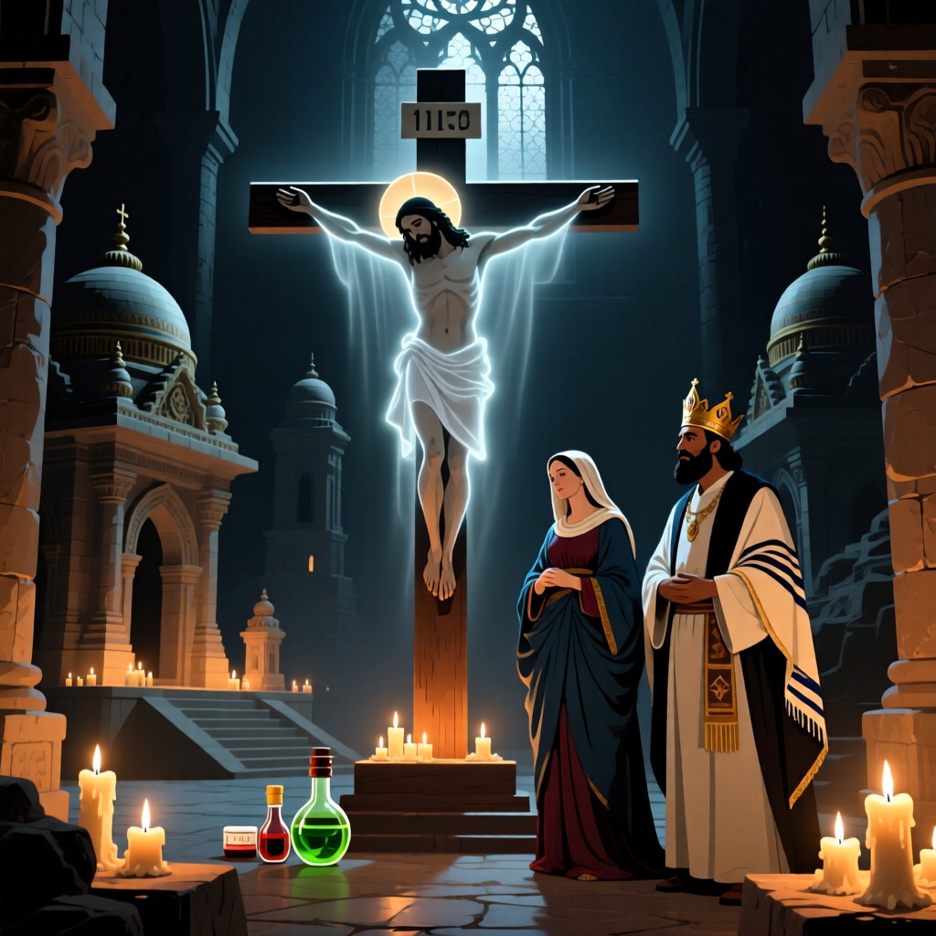 The Mystery of Jesus: The Ghost on the Cross