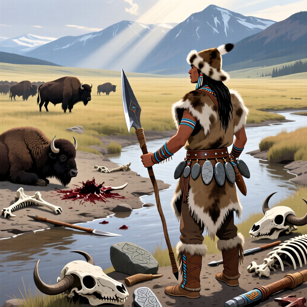 El misterio de los animales de la Edad de Hielo: cazadores de Folsom y la extinción