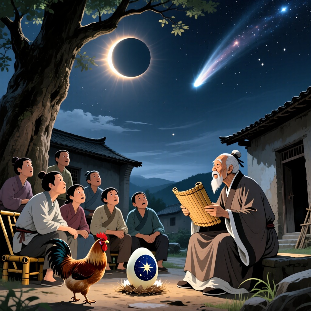 El Misterio de los Huevos Astronómicos y los Huevos de Cometas
