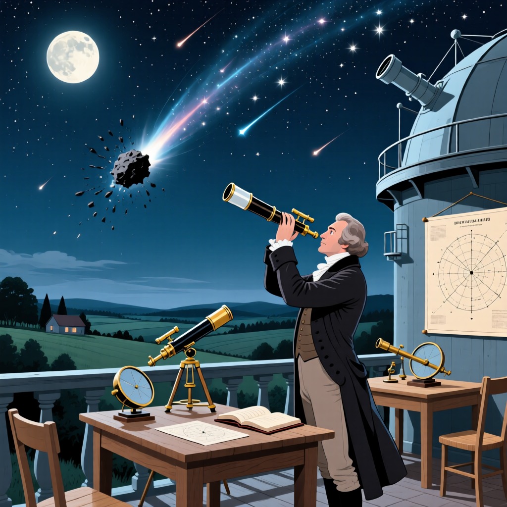La Caída del Cometa Biela y el Secreto de las Lluvias de Meteoros