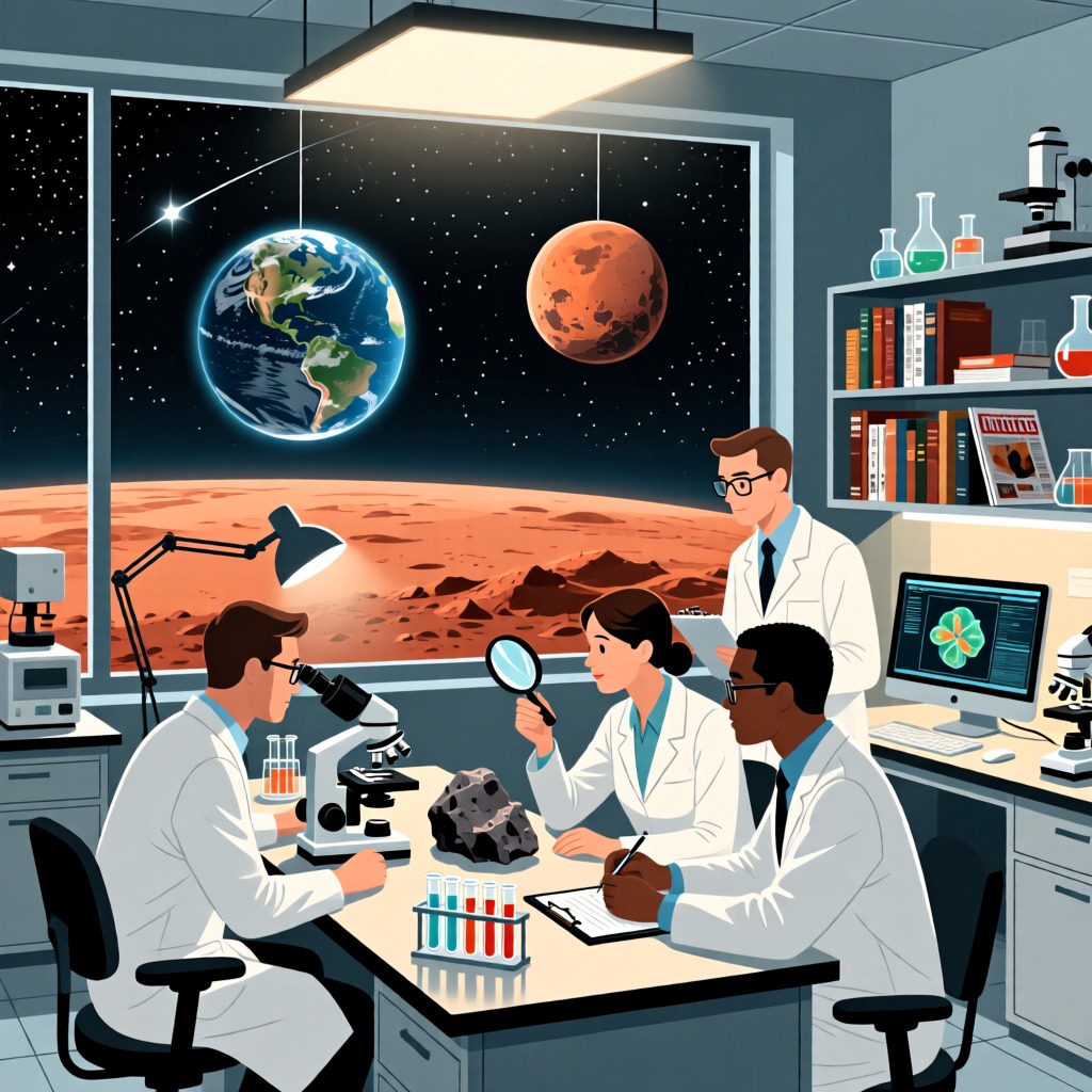 Did Bacteria Exist on Mars?