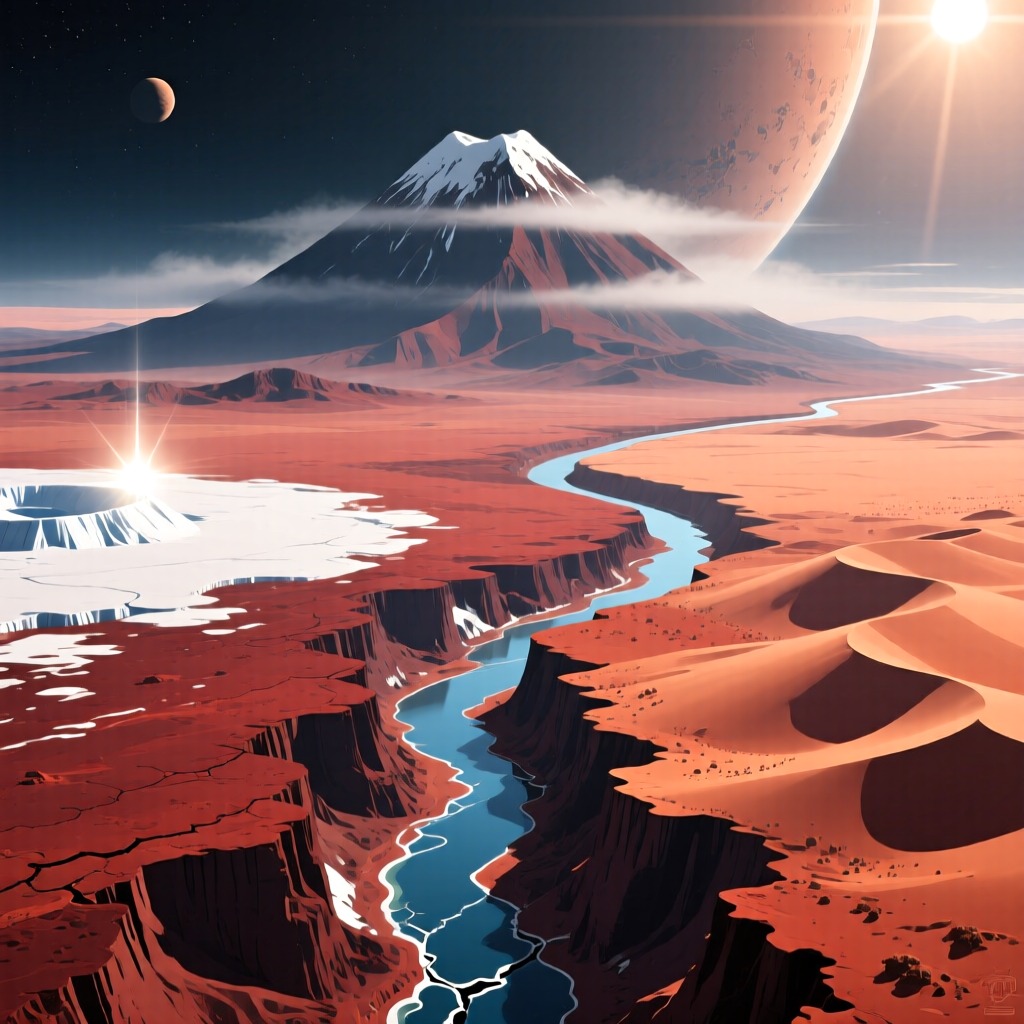 Wonders of Mars: The Mysteries of Unique Landforms