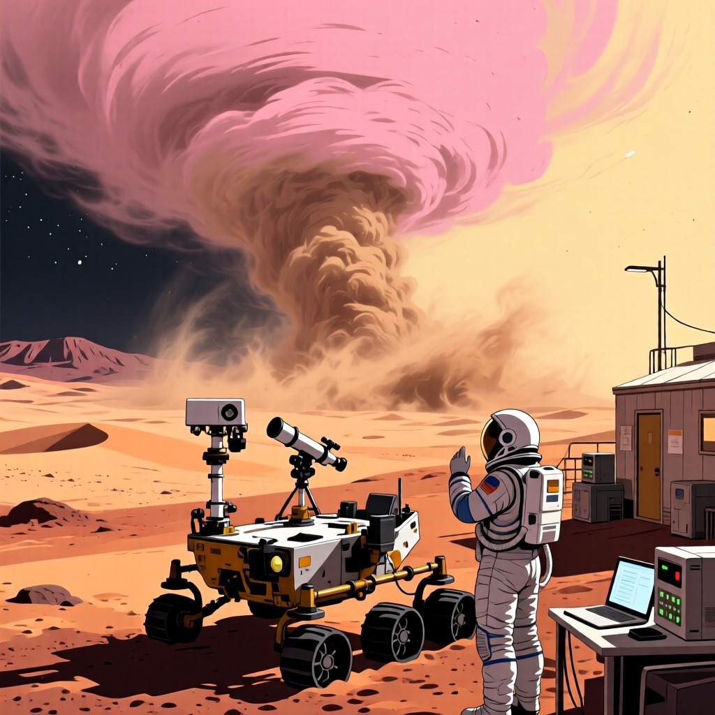 The Mystery of Dust Storms on Mars