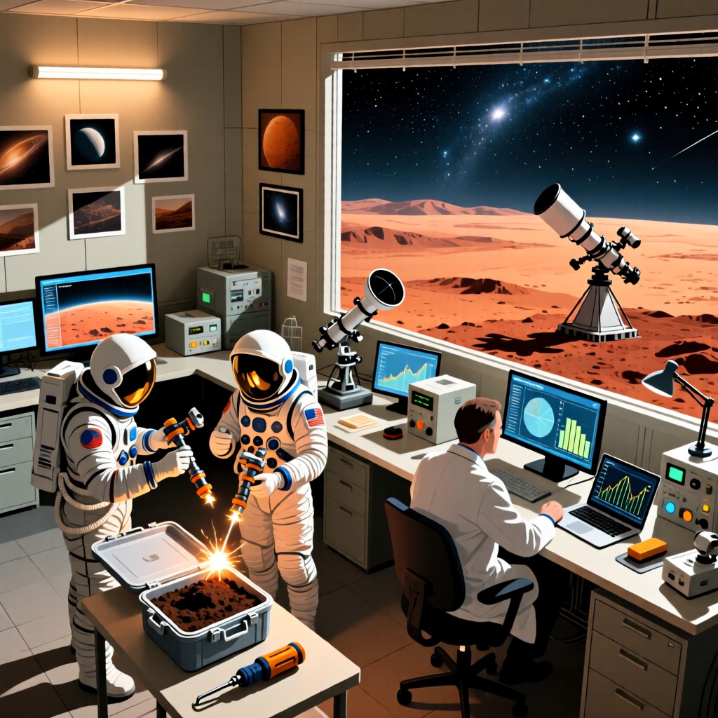 The Mysteries of Mars and the Birth of the Universe