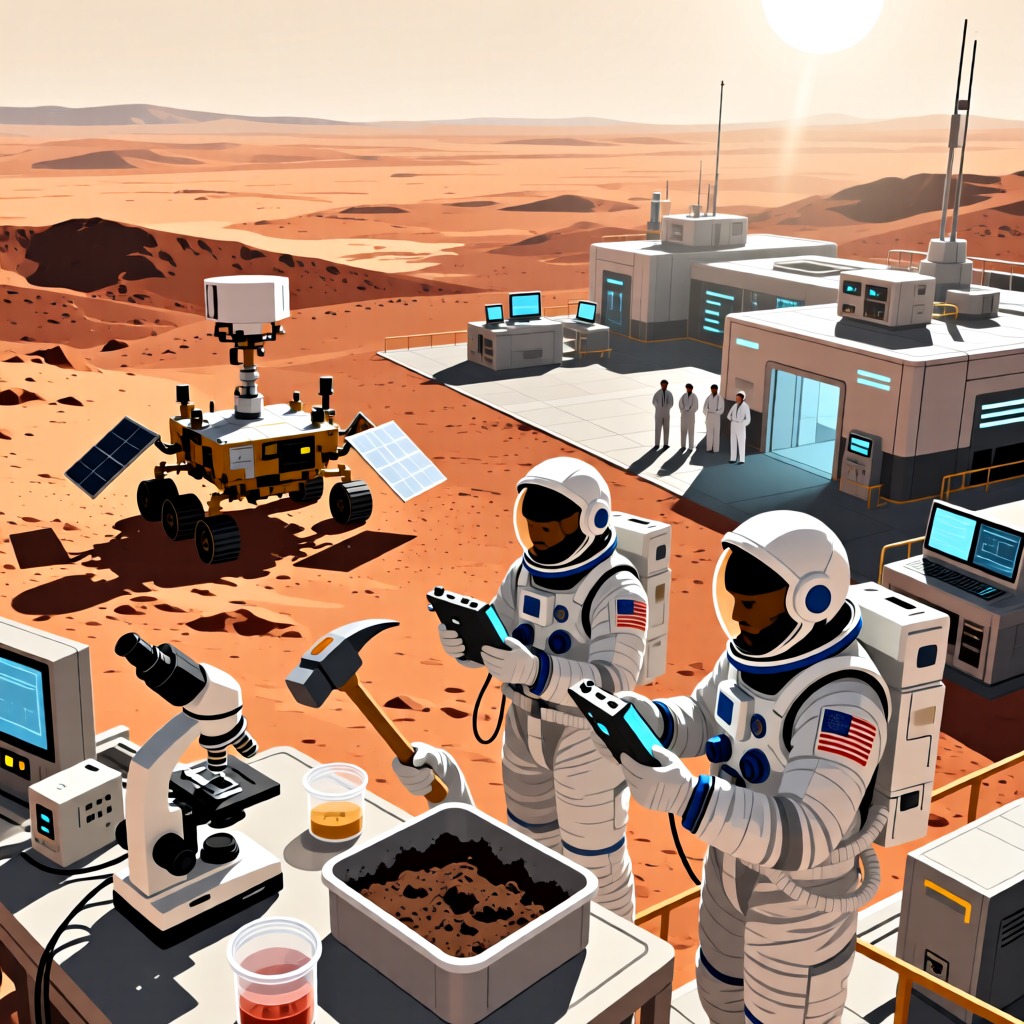 The Mystery of Life on Mars