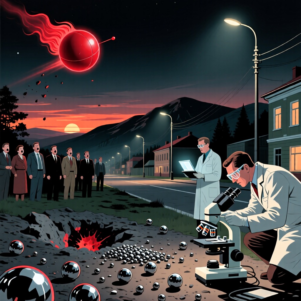 The Mystery of the Red Sphere in Dalinergorsk