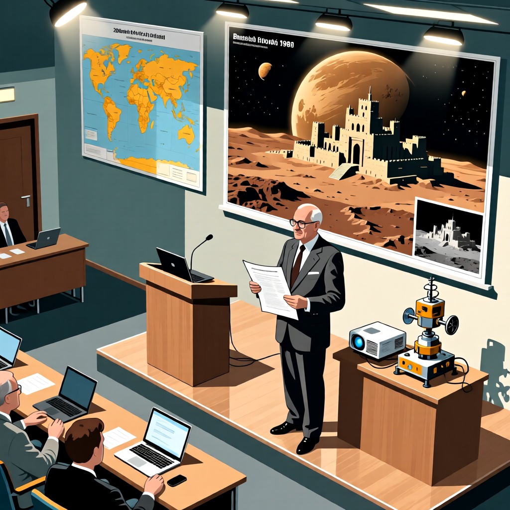 The Mystery of the Ruins on Venus