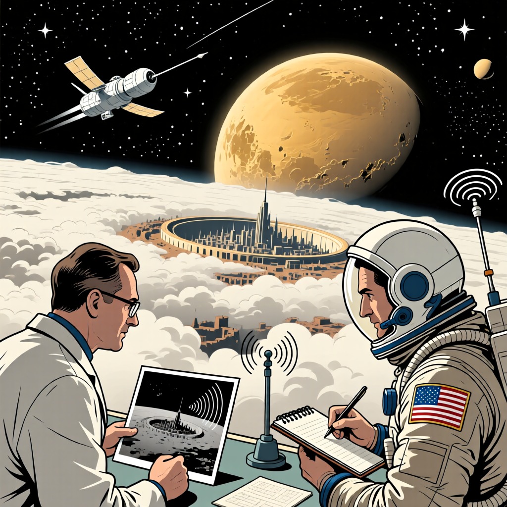 The Mysterious Cities on Venus and the Mystery of Alien Civilizations