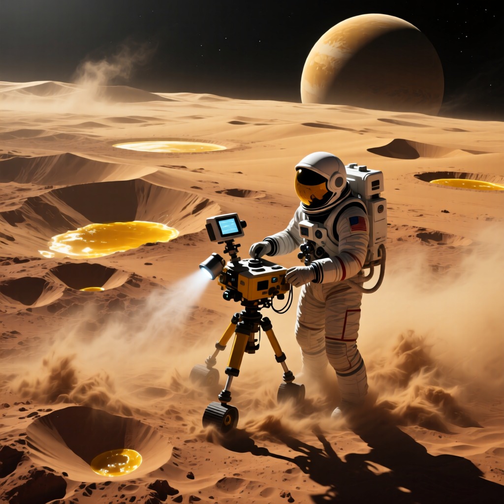 The Mysterious Desert on Venus