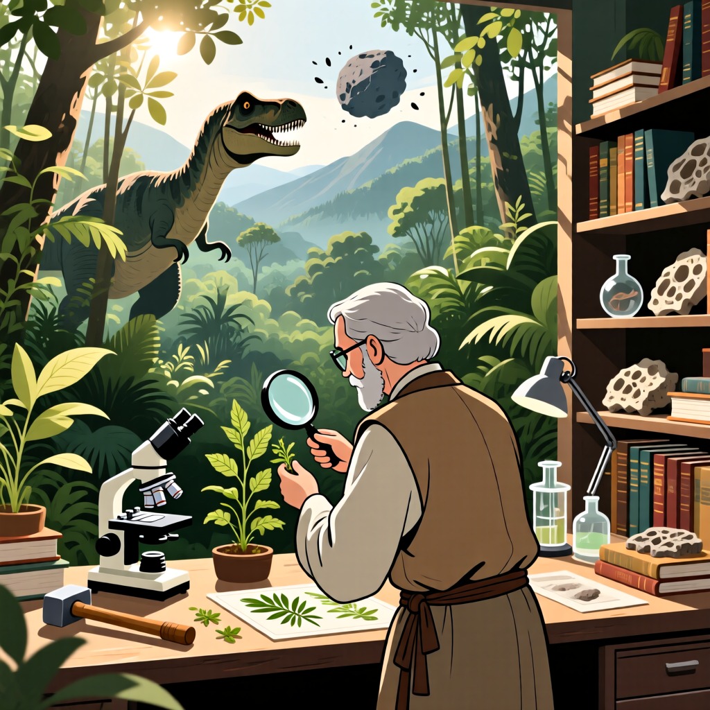 El Misterio de la Extinción de los Dinosaurios: Desde la Teoría del Asteroide hasta los Cambios en las Plantas