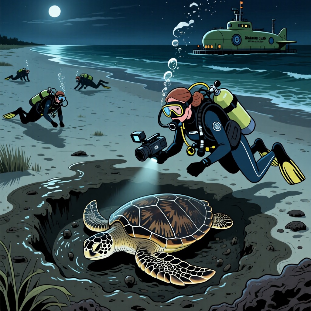 Why Do Sea Turtles Bury Themselves?