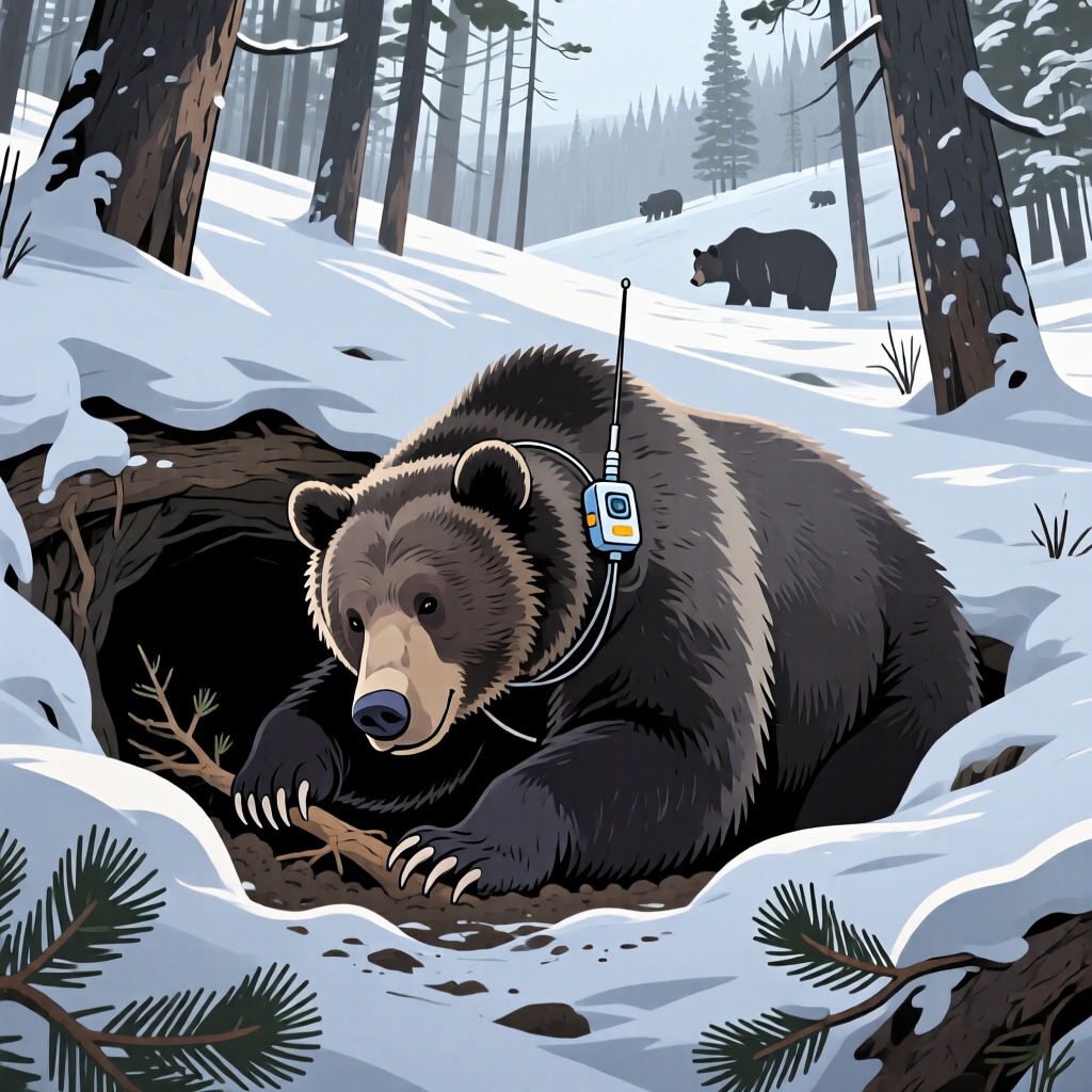The Mystery of Grizzly Bears' Hibernation