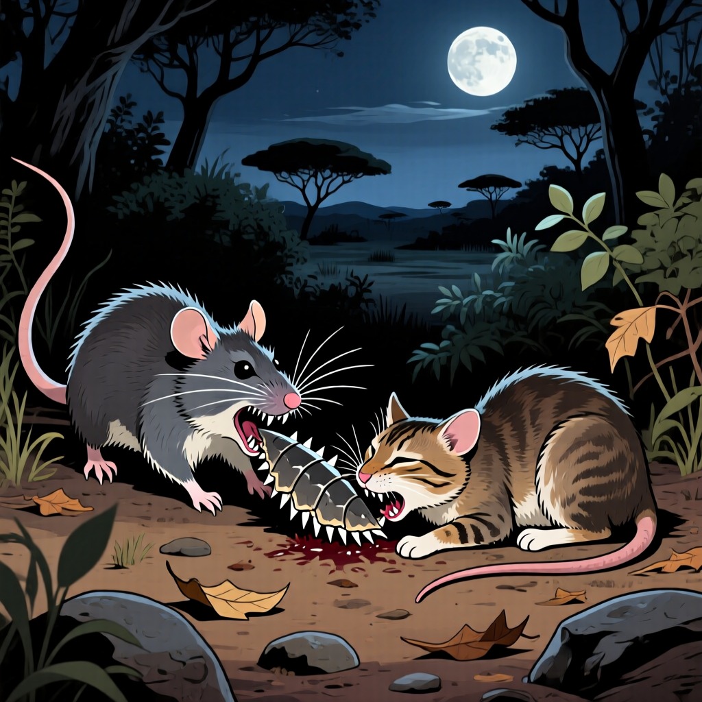 The Secrets of Cats Catching Mice and Mice Eating Cats